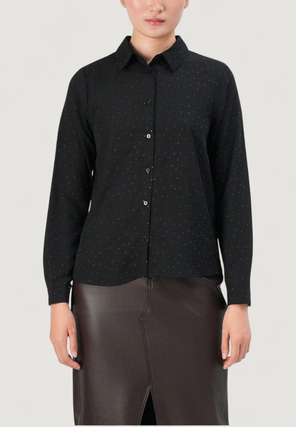 Camicia manica lunga Only Onlzeke L/S Stud Shirt Wvn