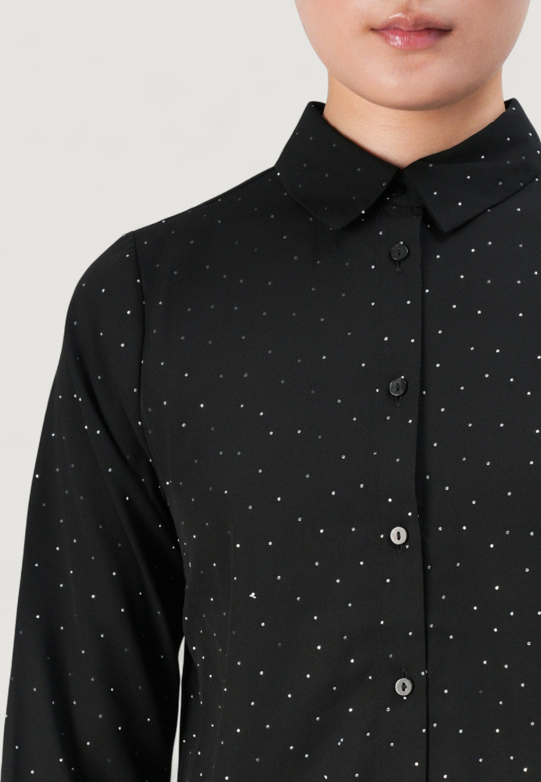 Camicia manica lunga Only Onlzeke L/S Stud Shirt Wvn