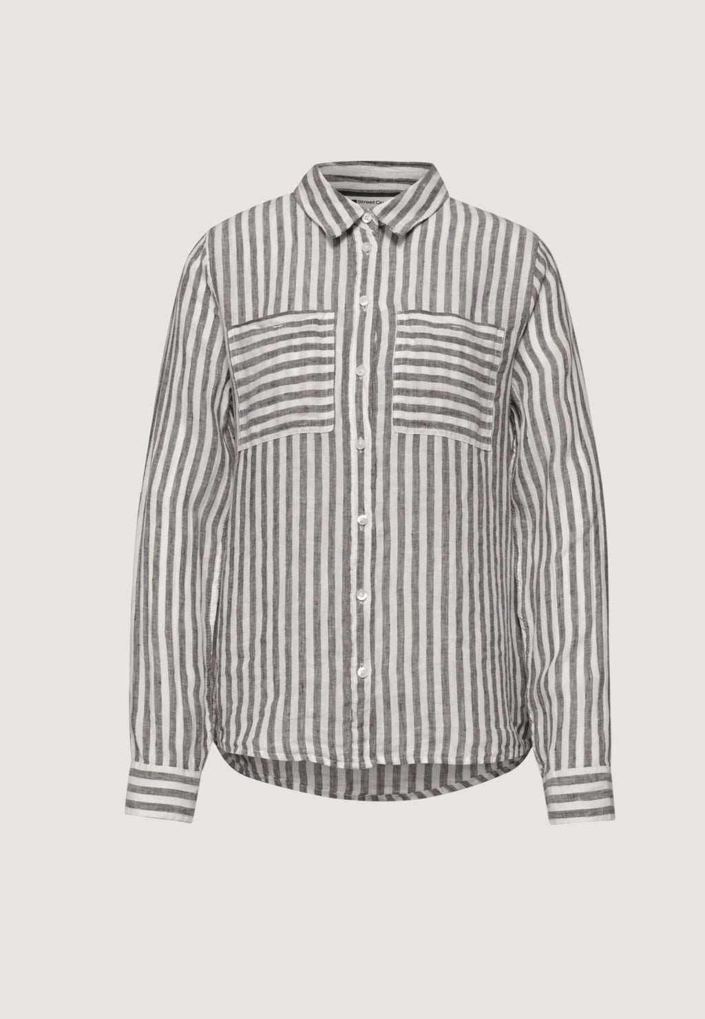 Long sleeves shirts Street One SOL_LTD QR Striped shirtcollarblouse