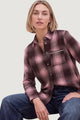 Long sleeves shirts Street One Y/D Check Overshirt w tape detail