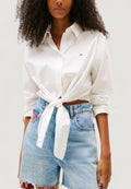 Camicia manica lunga Tommy Hilfiger Jeans TJW LS TIE FRONT SHI