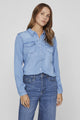 Camicia manica lunga Vila Clothes VIBISTA DENIM SHIRT