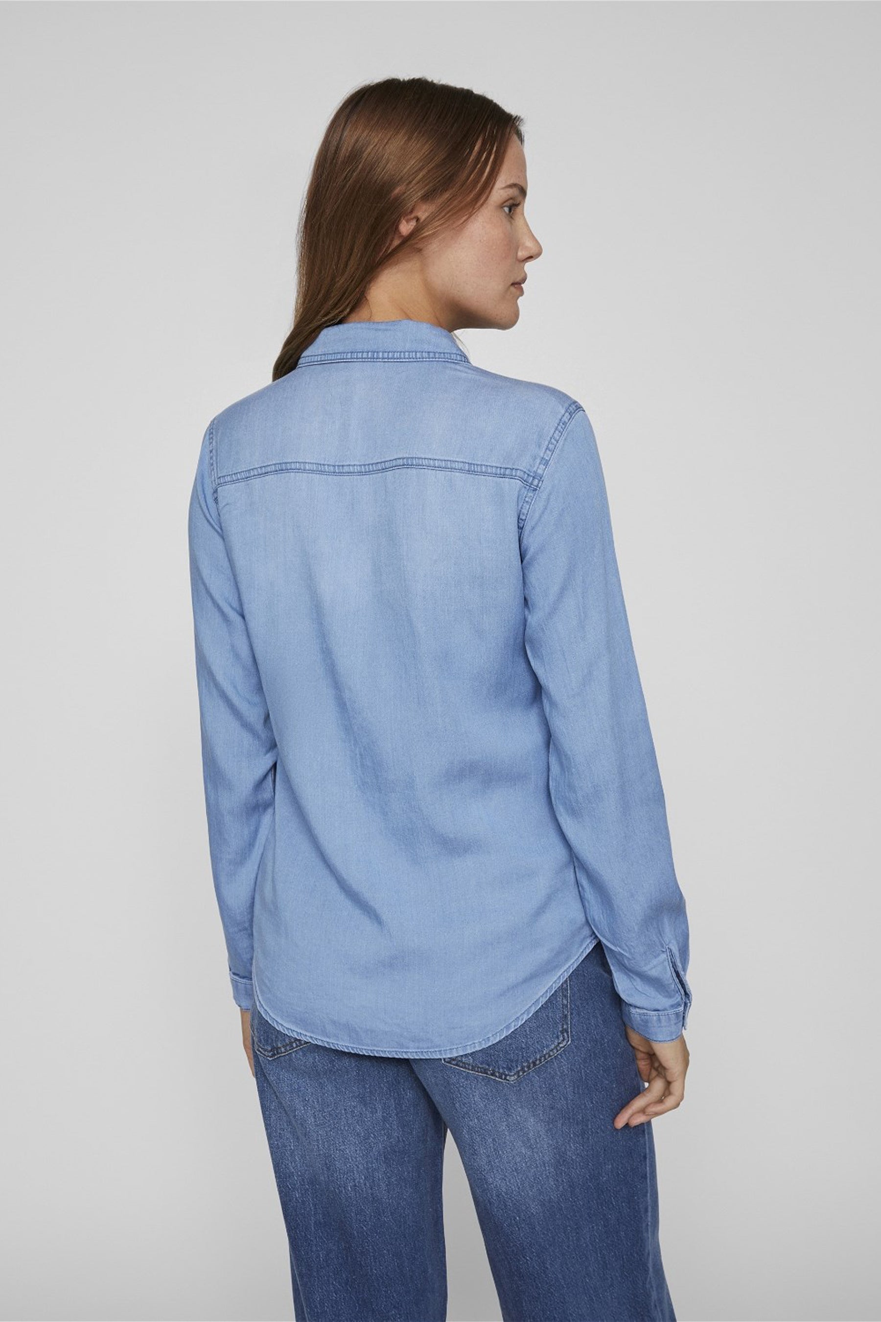 Camicia manica lunga Vila Clothes VIBISTA DENIM SHIRT