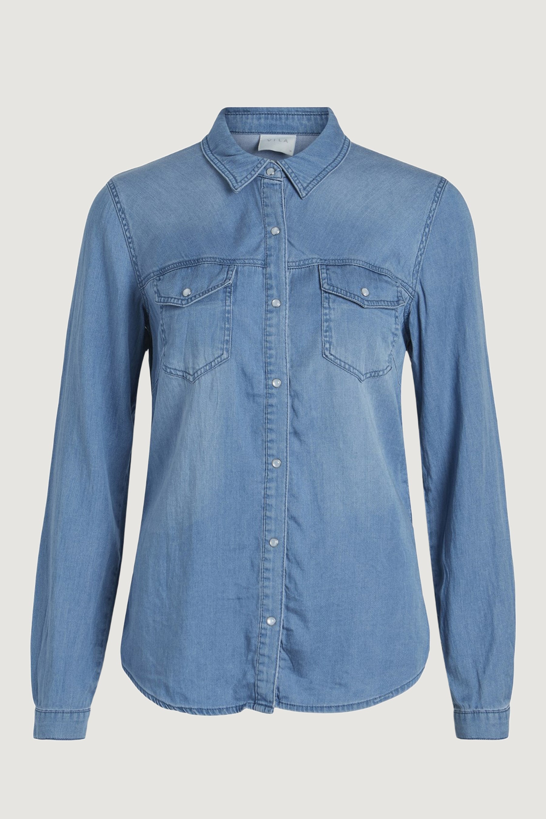 Camicia manica lunga Vila Clothes VIBISTA DENIM SHIRT