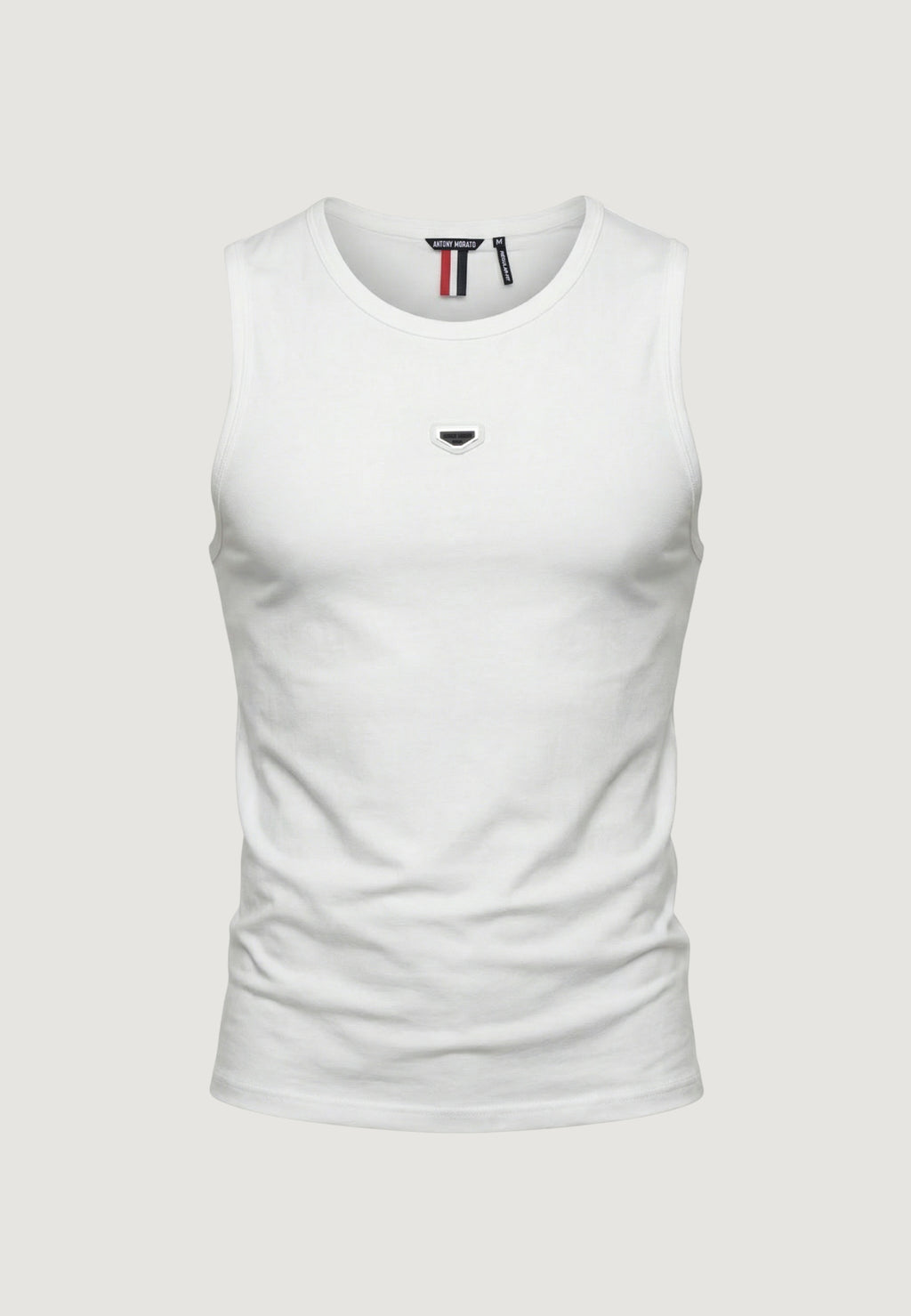 Canotta Antony Morato REGULAR FIT WITH METAL RUBBER PLATE ON FRONT