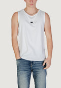 Tank tops Antony Morato REGULAR FIT WITH METAL RUBBER PLATE ON FRONT