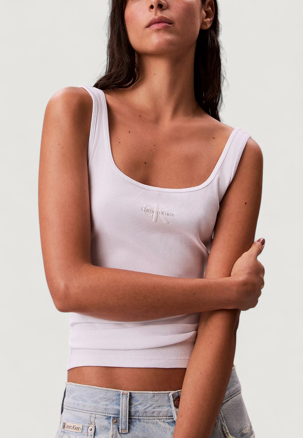 Tank top Calvin Klein Jeans MONOGRAM SCOOP