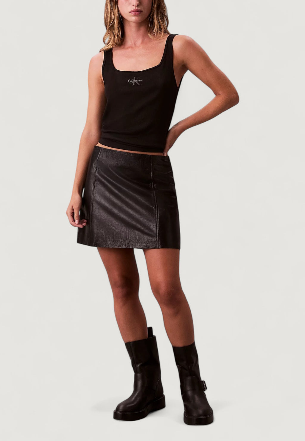 Tank top Calvin Klein Jeans MONOGRAM SCOOP