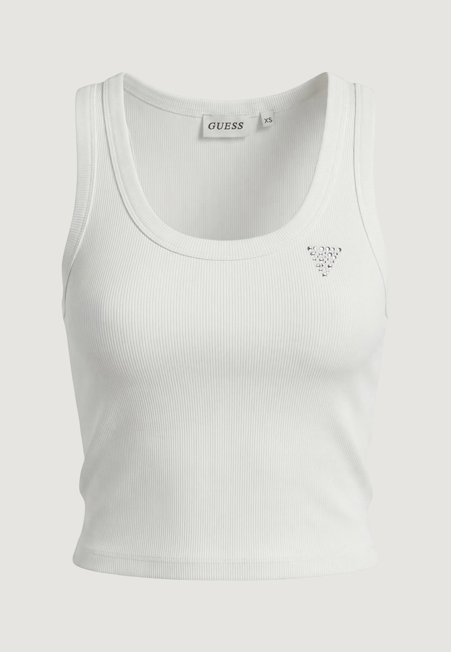 Canotta Guess Active SILVY RIB TANK TOP