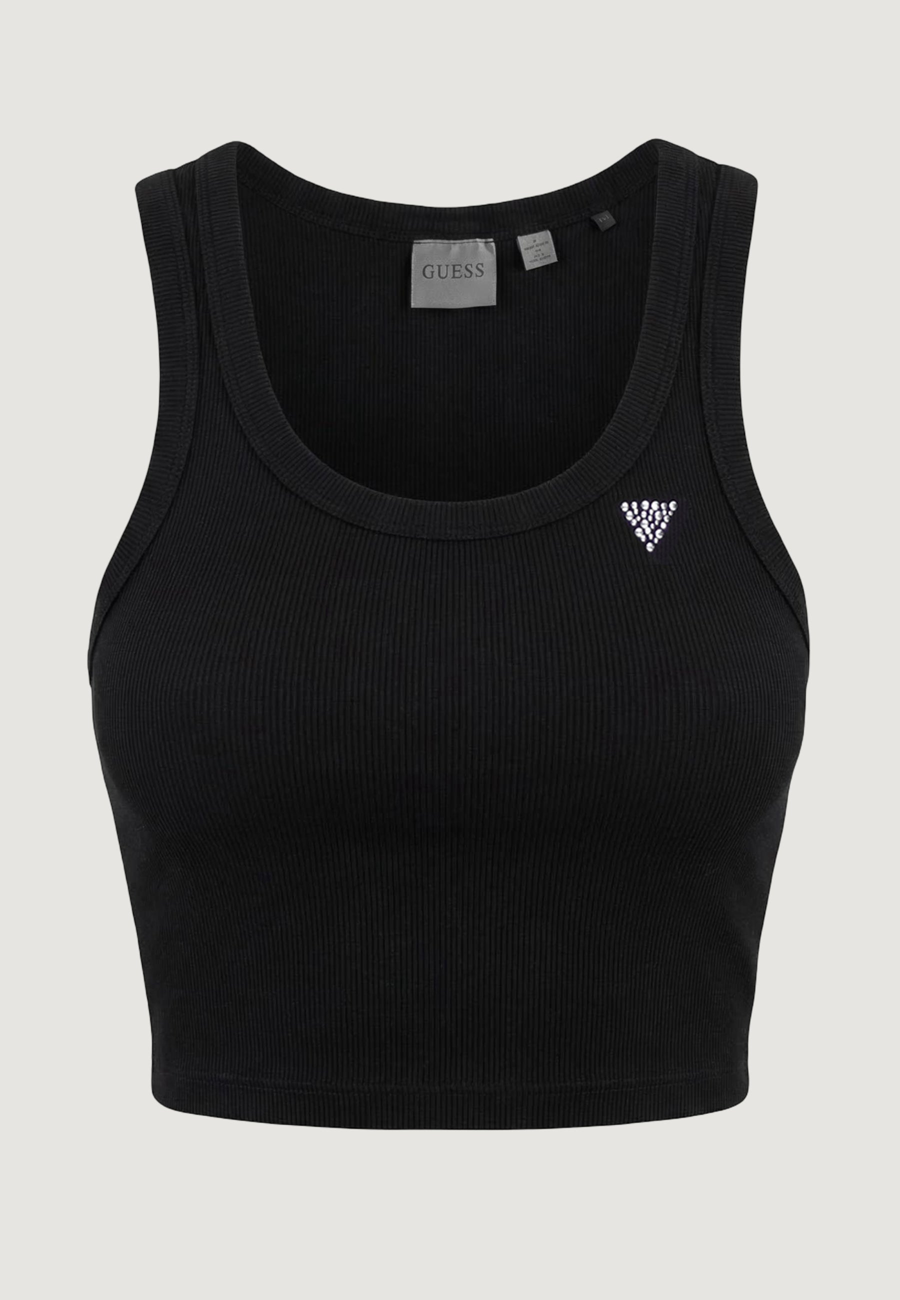 Canotta Guess Active SILVY RIB TANK TOP