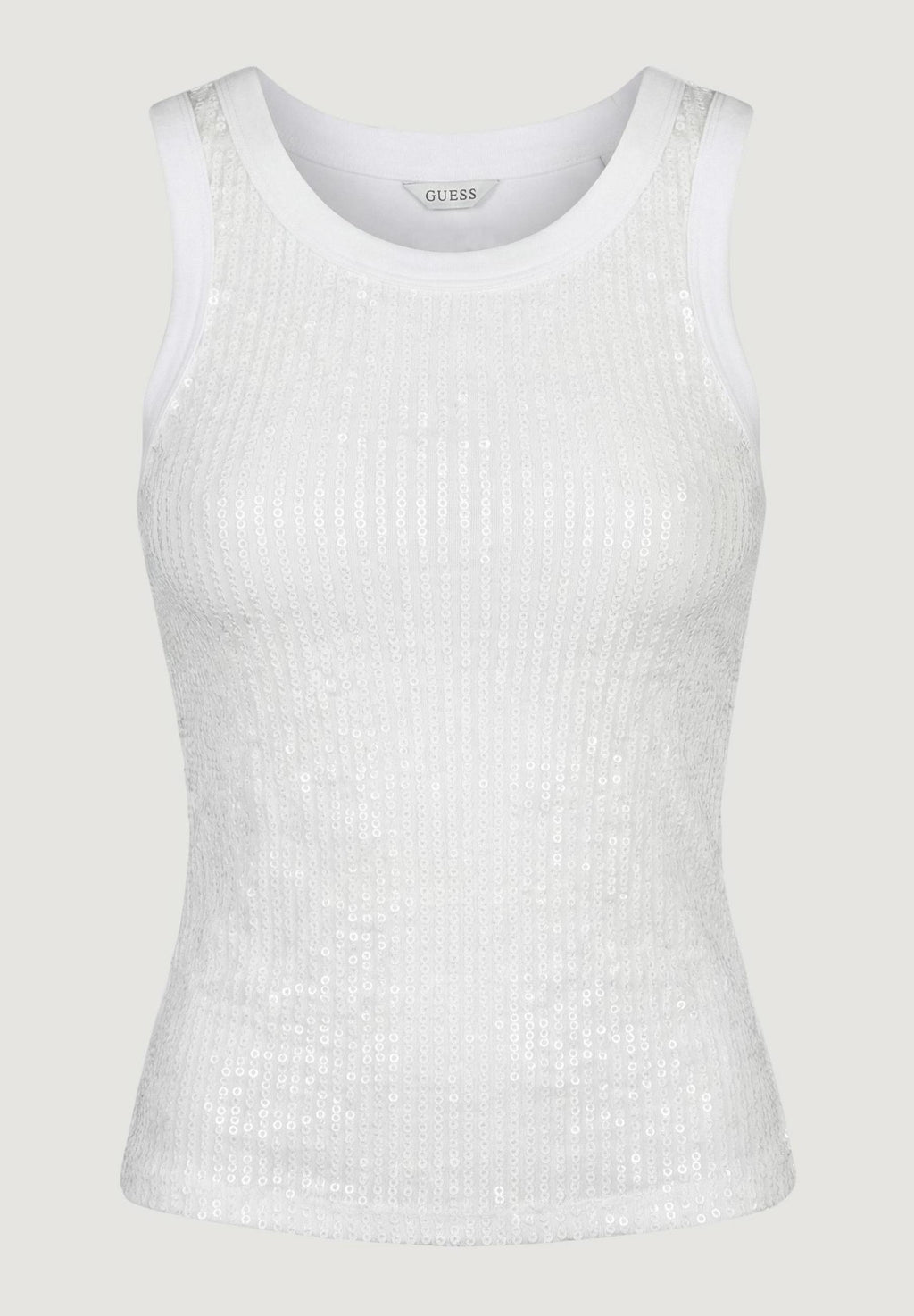 Canotta Guess SL ALEXIA SEQUINS TANK TOP