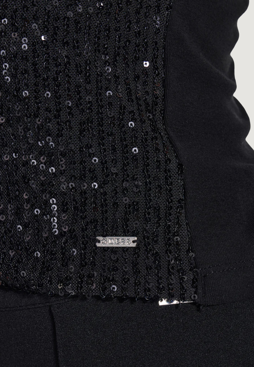 Canotta Guess SL ALEXIA SEQUINS TANK TOP