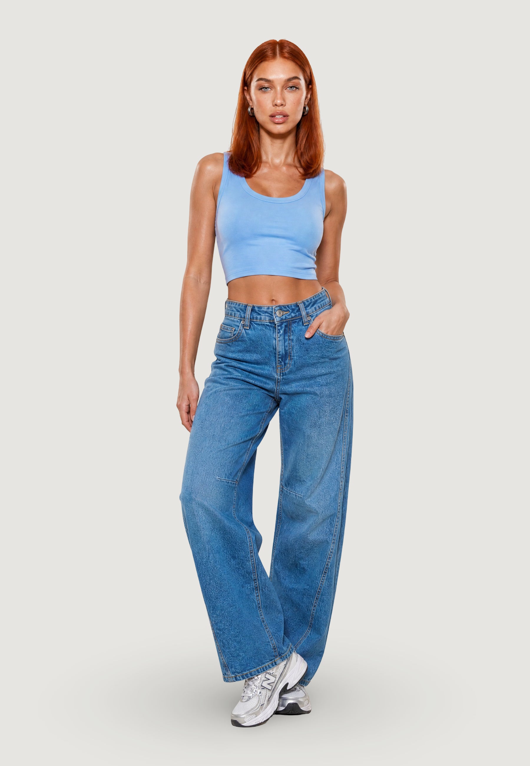 Canotta I am CROP TOP BASIC