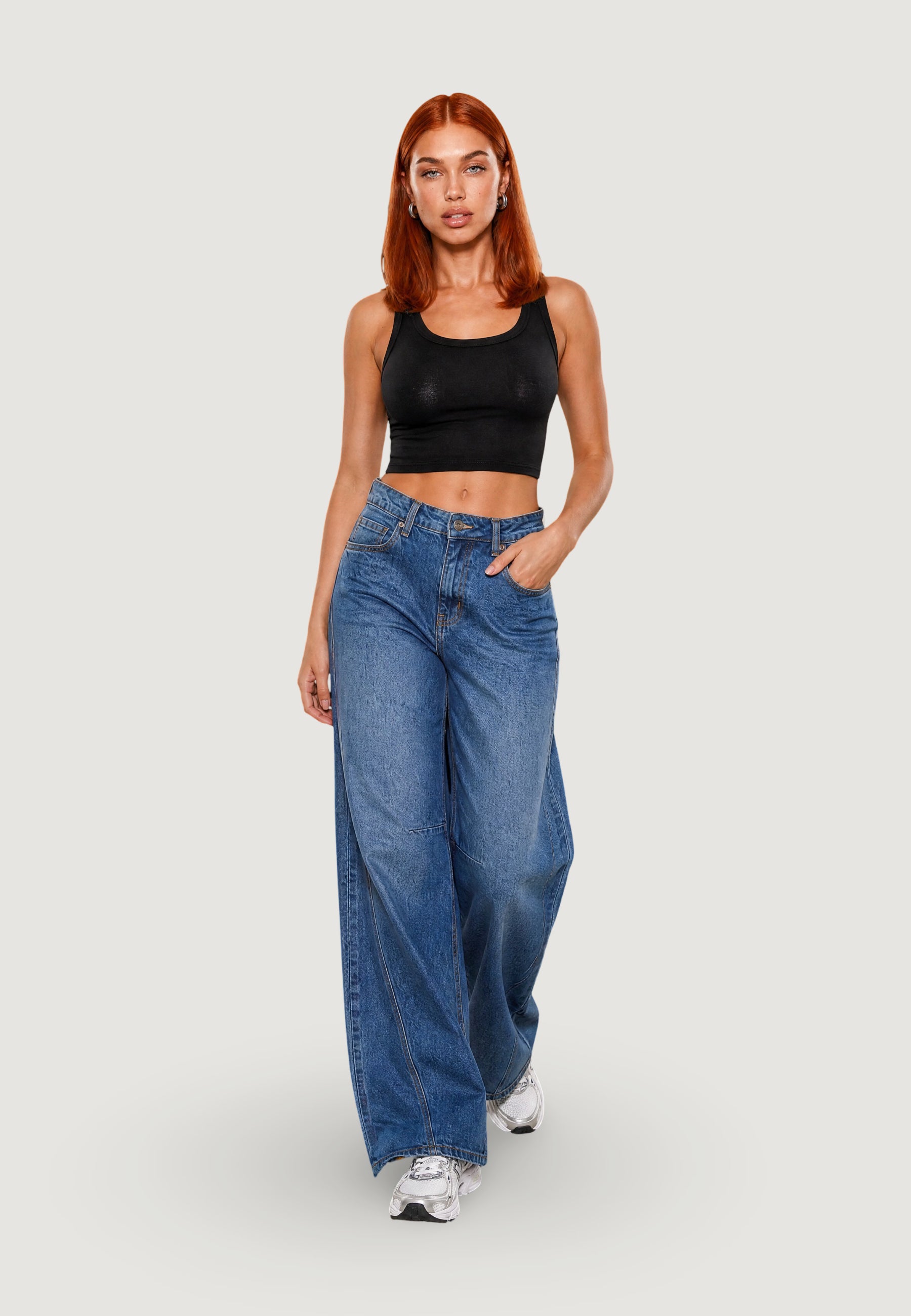 Canotta I am CROP TOP BASIC