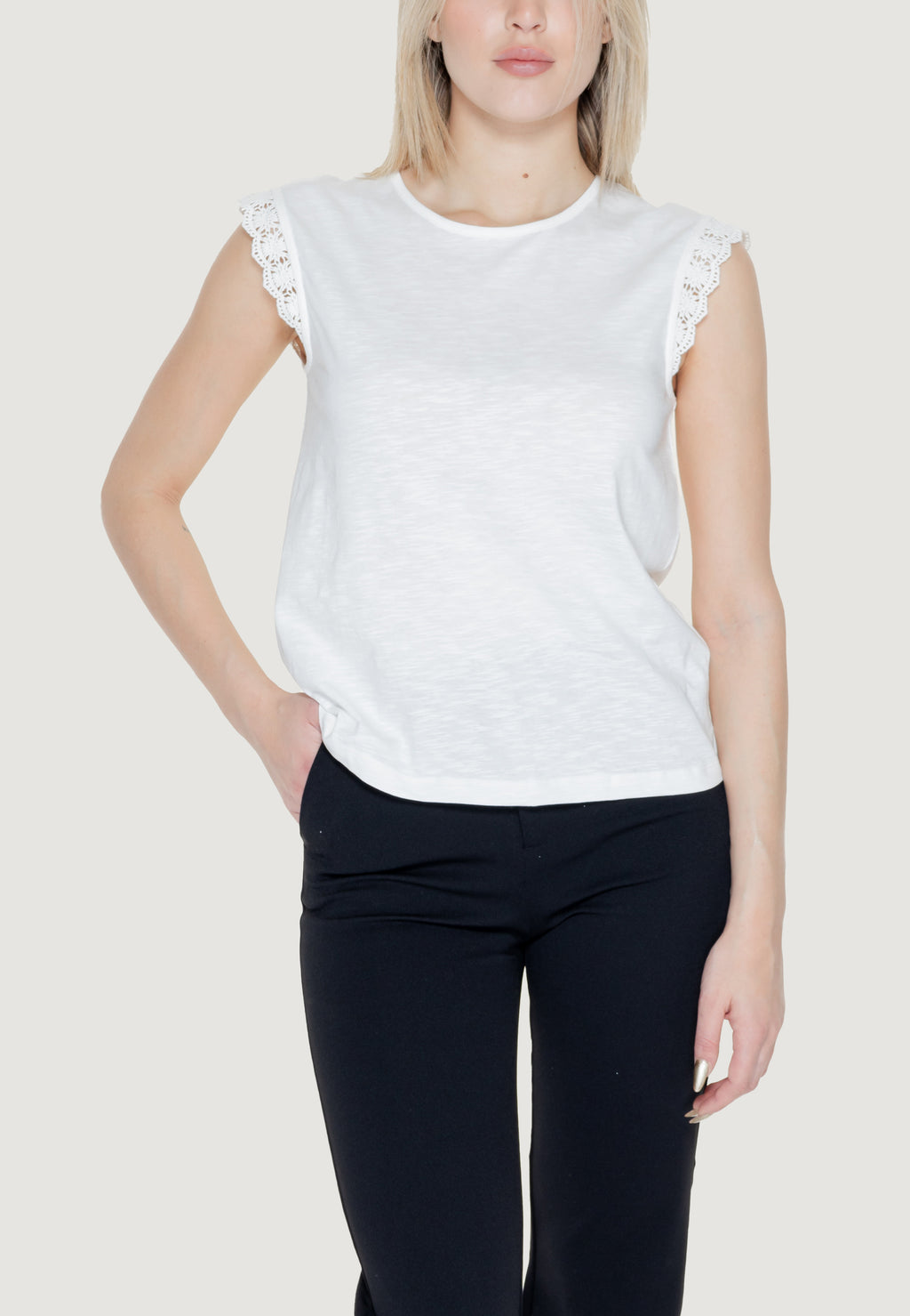 Tank top Jacqueline de Yong Jdysalva Life S/L Crochet Jrs