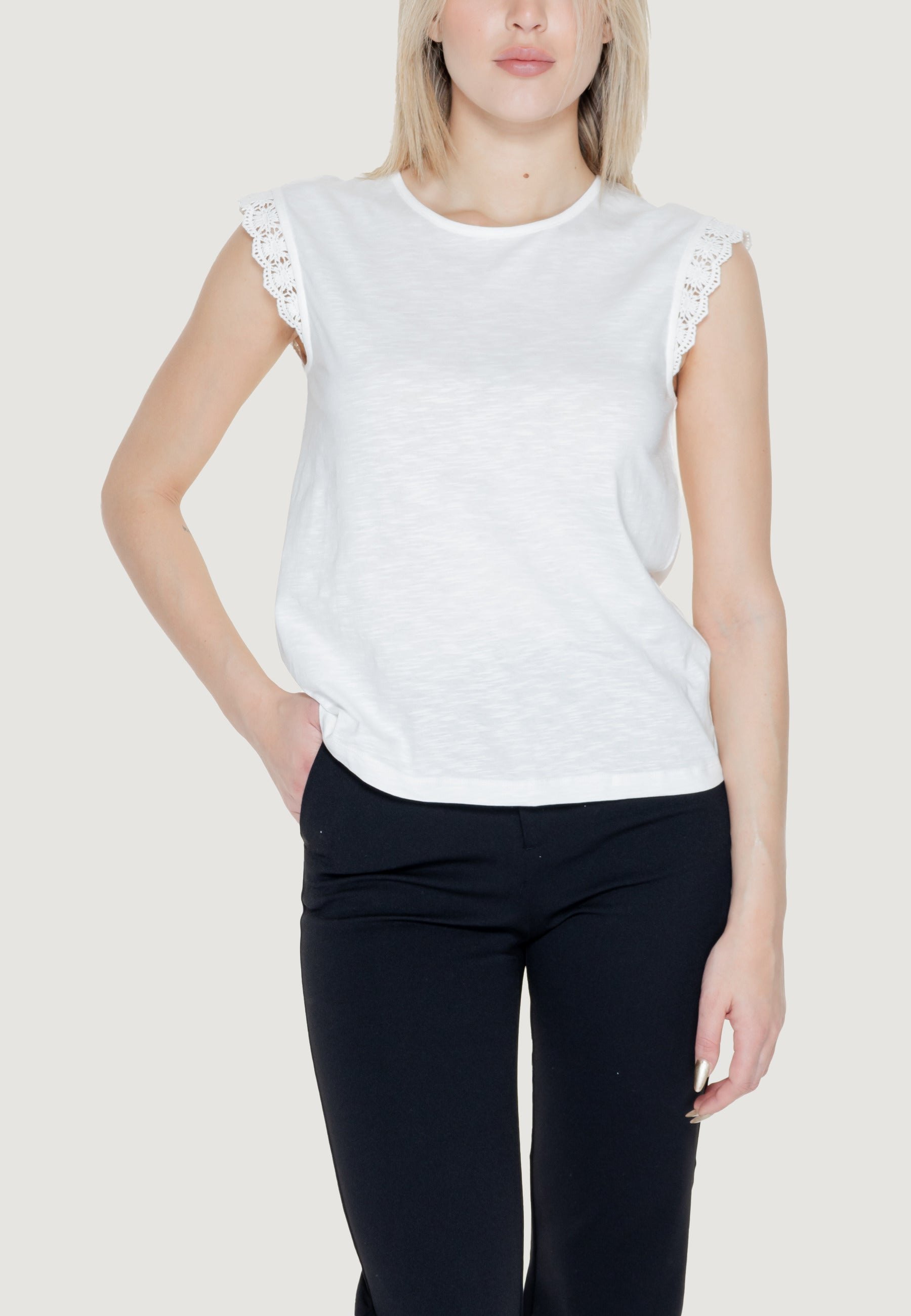 Canotta Jacqueline de Yong Jdysalva Life S/L Crochet Jrs