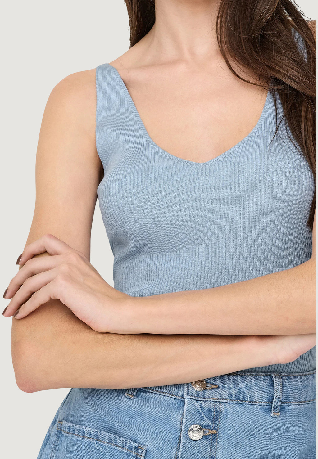 Canotta Jacqueline de Yong NANNA S/L TOP KNT NOOS