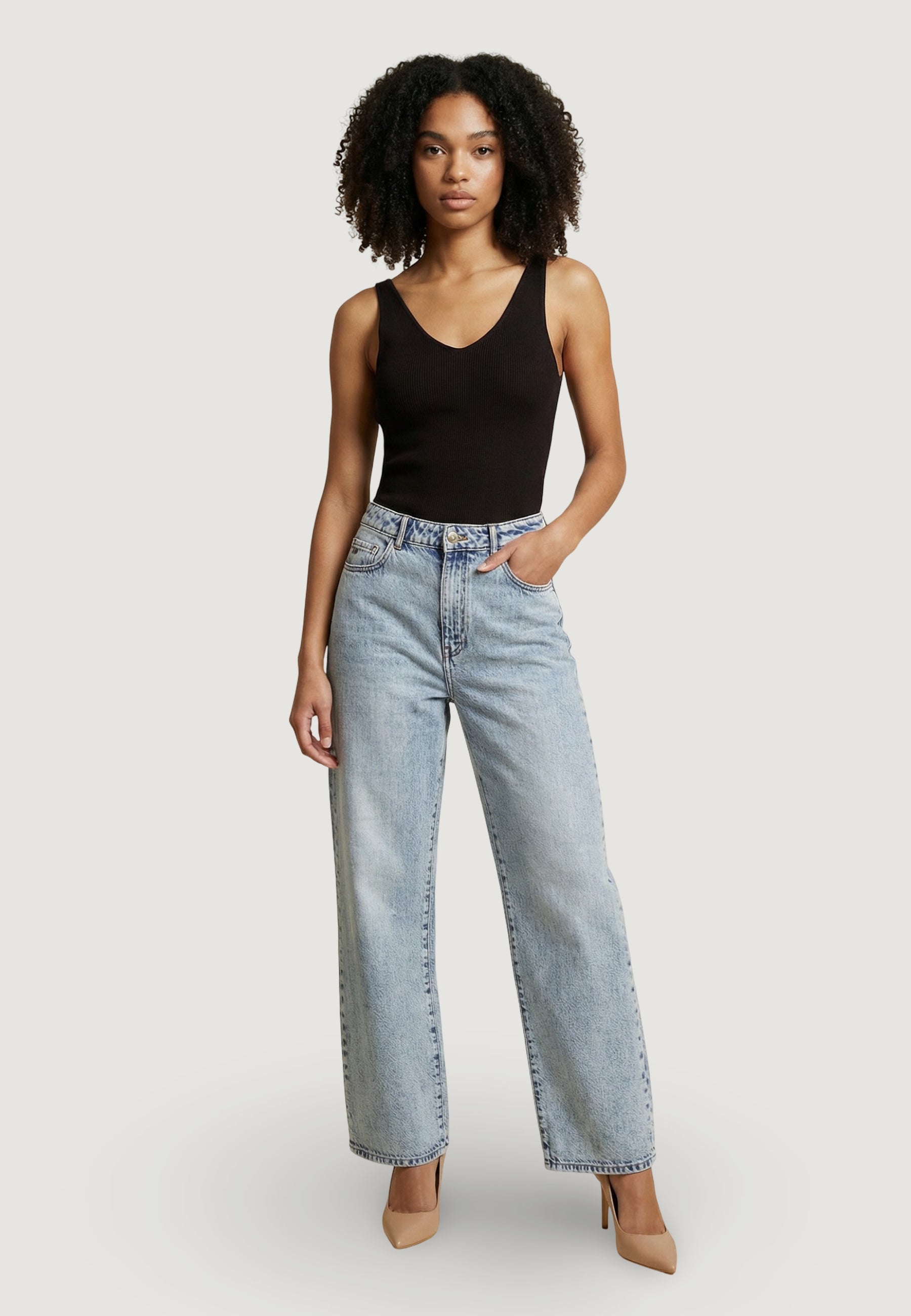 Canotta Jacqueline de Yong JDYNANNA S/L TOP KNT NOOS