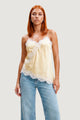 Canotta Jacqueline de Yong JDYFIFI S/L ASYM LACE SINGLET WVN NOOS