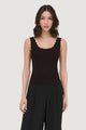 Canotta Jacqueline de Yong JDYNANNA S/L SCALLOP EDGE TOP KNT