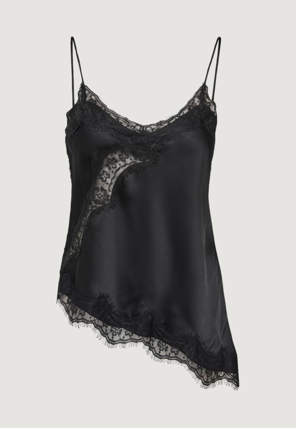 Canotta Jacqueline de Yong JDYFIFI S/L ASYM LACE SINGLET WVN NOOS