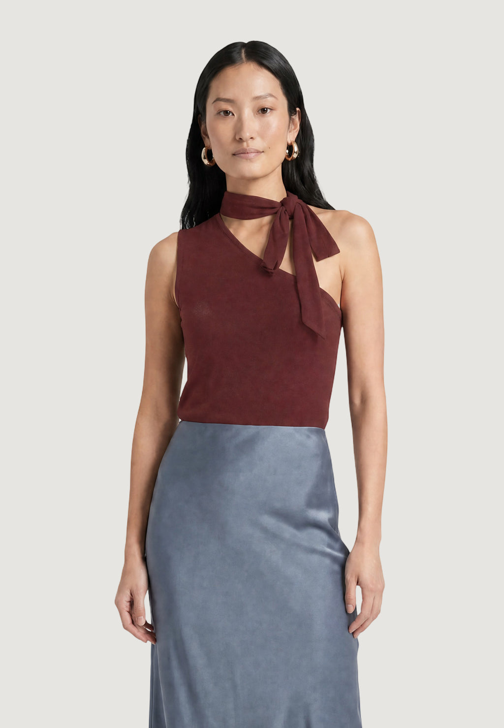 Canotta Jacqueline de Yong JDYMATI ONE SHOULDER SCARF TOP JRS EXP