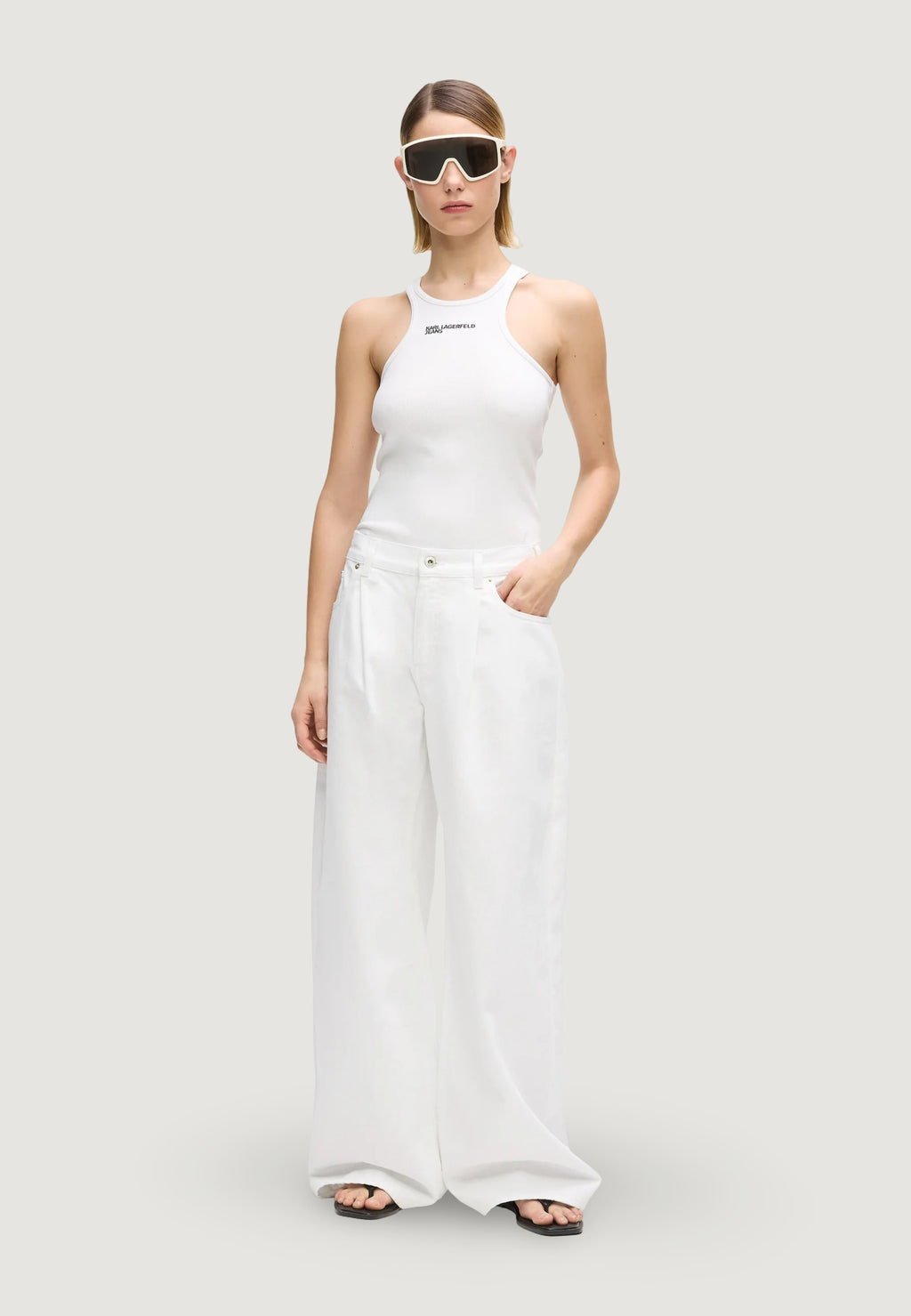 Canotta Karl Lagerfeld Jeans KLJ Ribbed