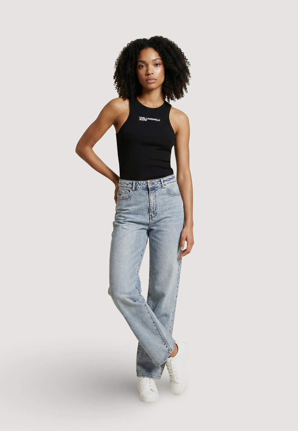 Tank top Karl Lagerfeld Jeans KLJ Ribbed