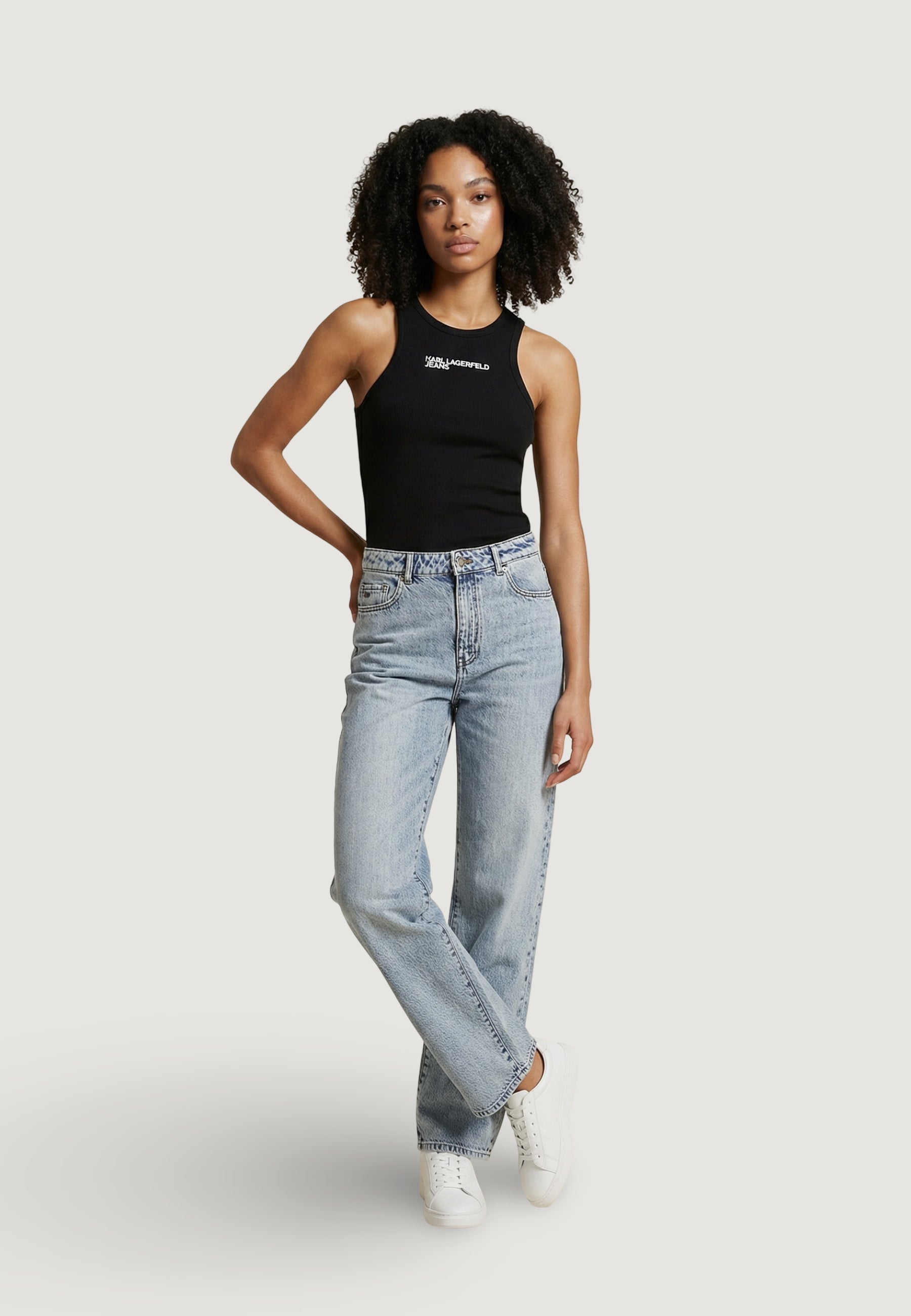 Tank top Karl Lagerfeld Jeans KLJ Ribbed