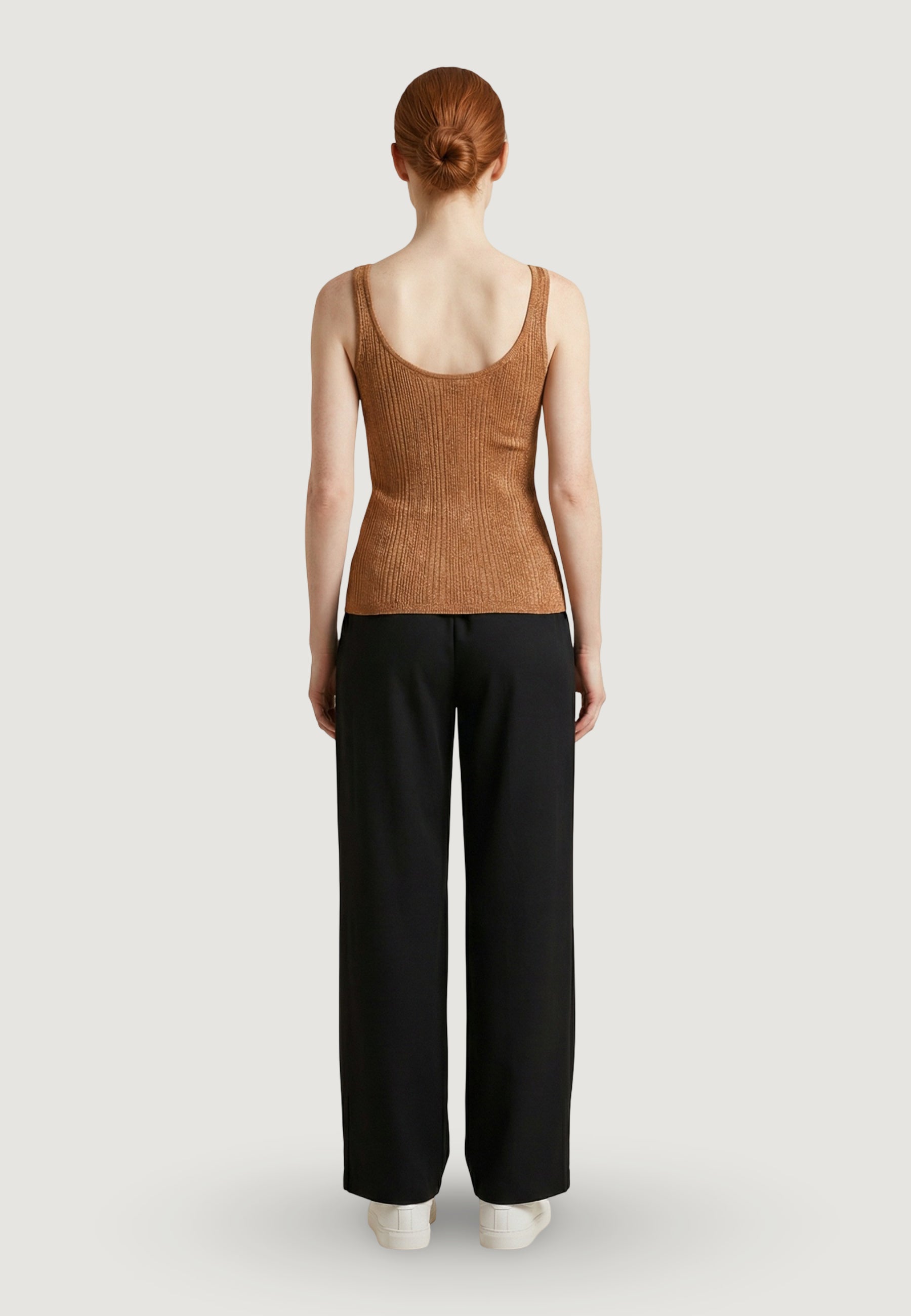 Canotta Only Onlanna Sl Glitter Revers Rib Top Knt