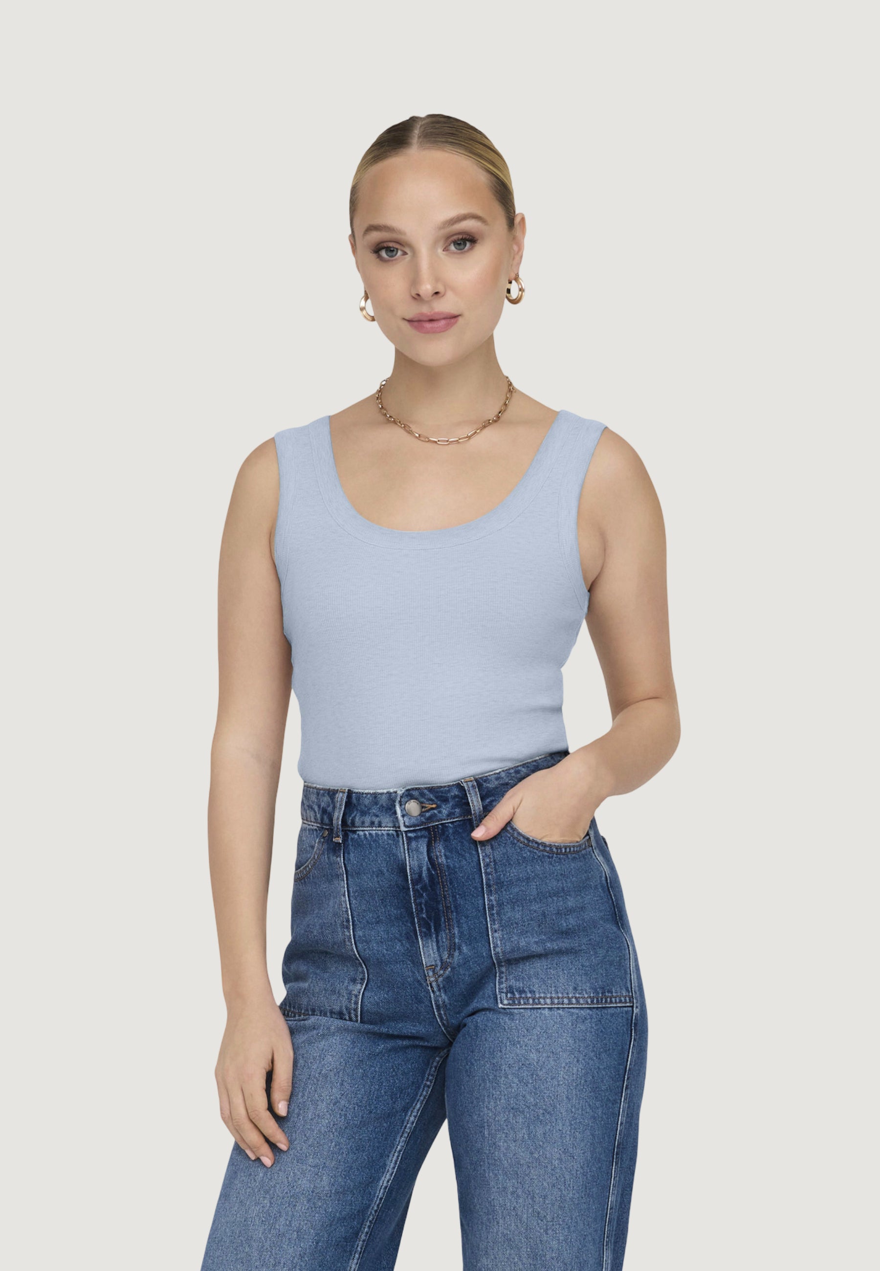 Canotta Only Onleasy S/L Tank Top Jrs