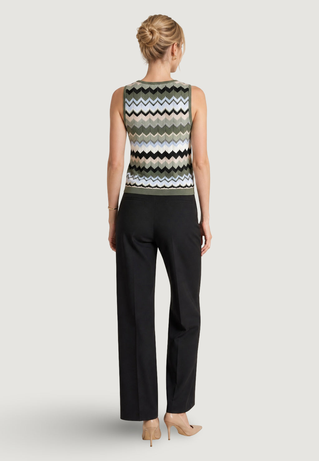 Tank top Street One zig-zag top