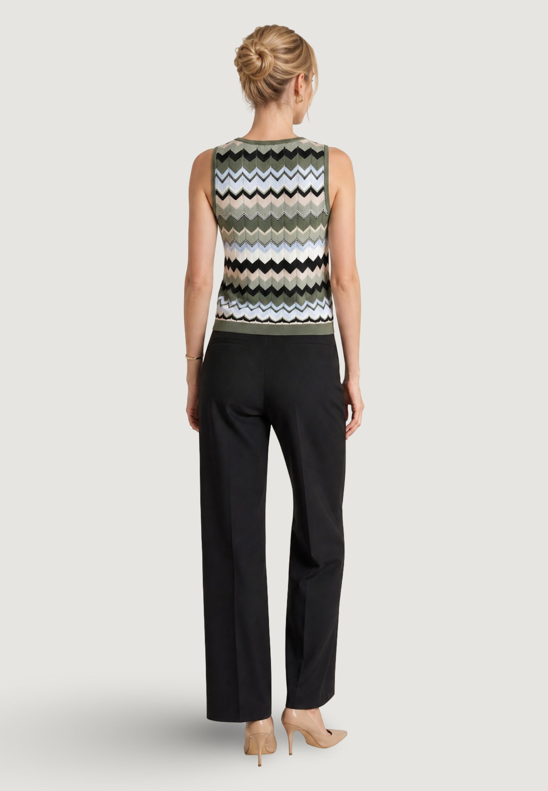Tank top Street One zig-zag top