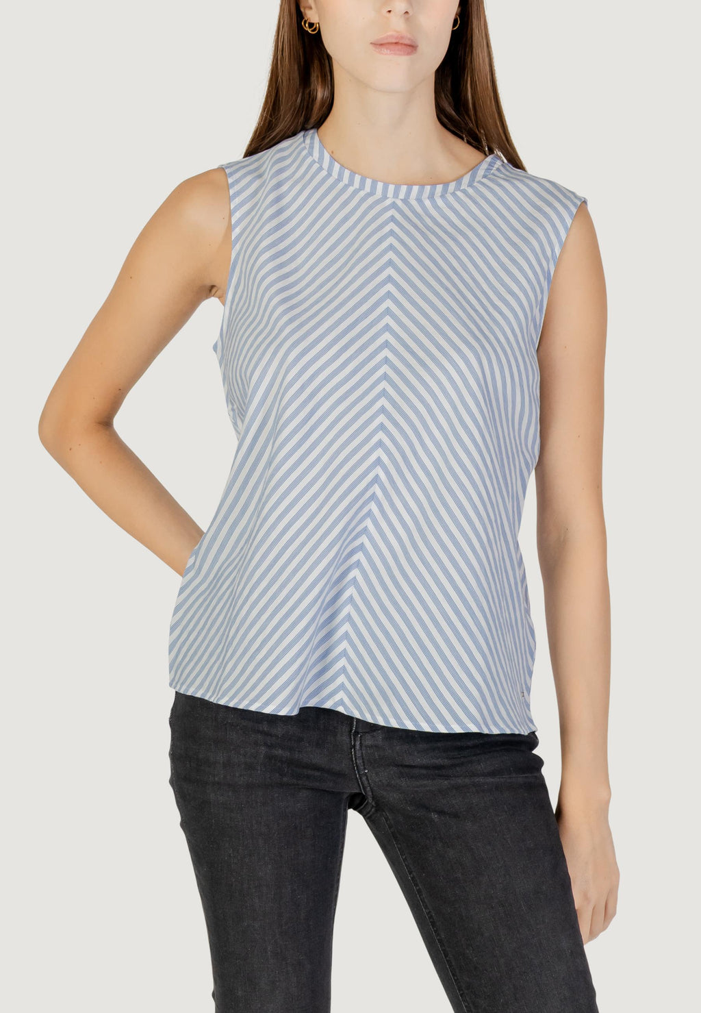 Tank top Tommy Hilfiger Jeans CRINKLE VIS MIX SLEE