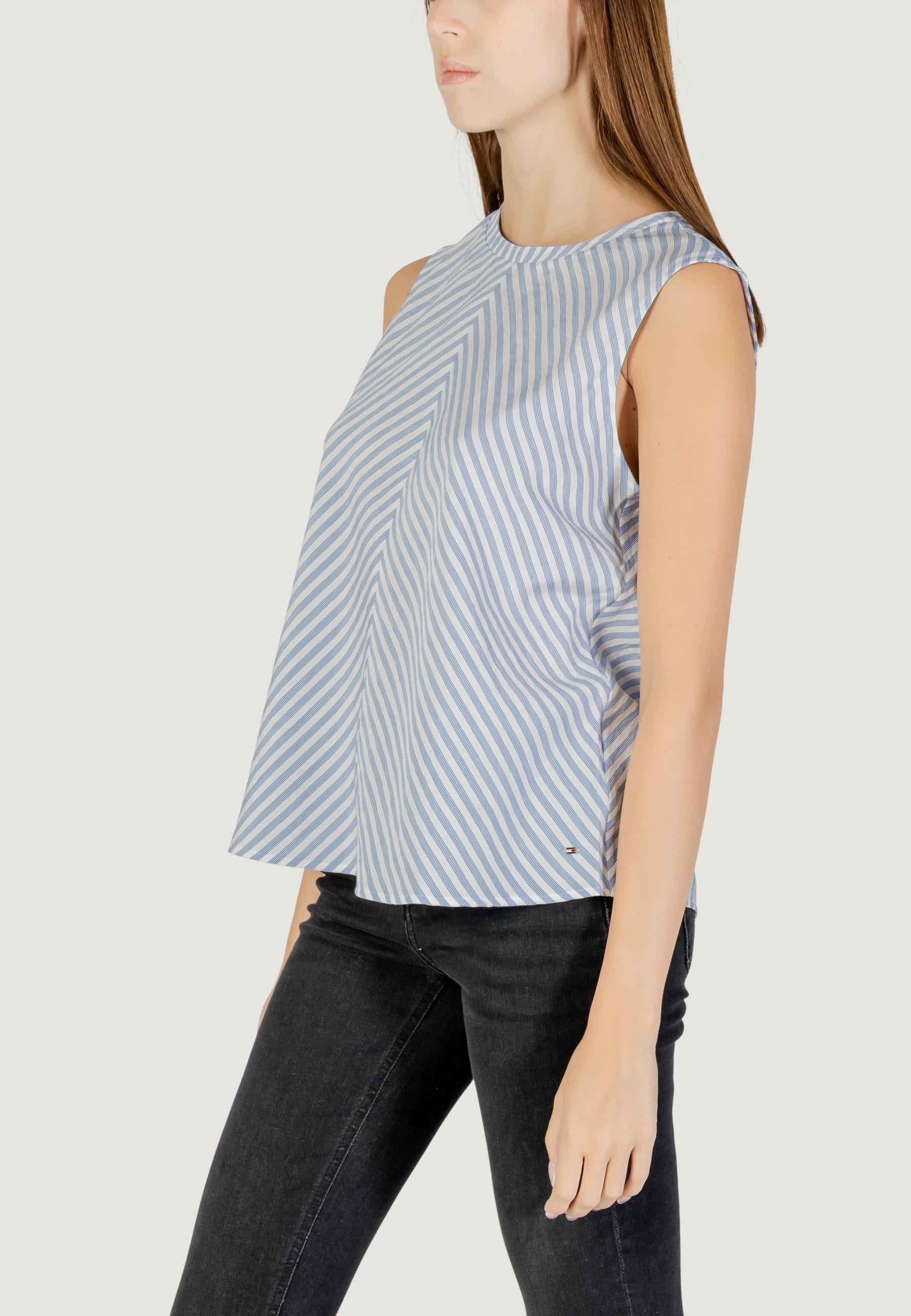 Tank top Tommy Hilfiger Jeans CRINKLE VIS MIX SLEE