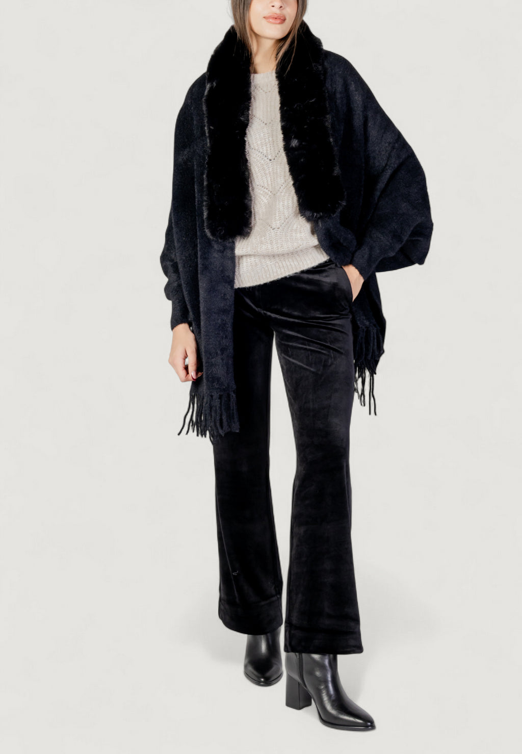 Mantella AYFEE MANTELLA COLLO ECOFUR