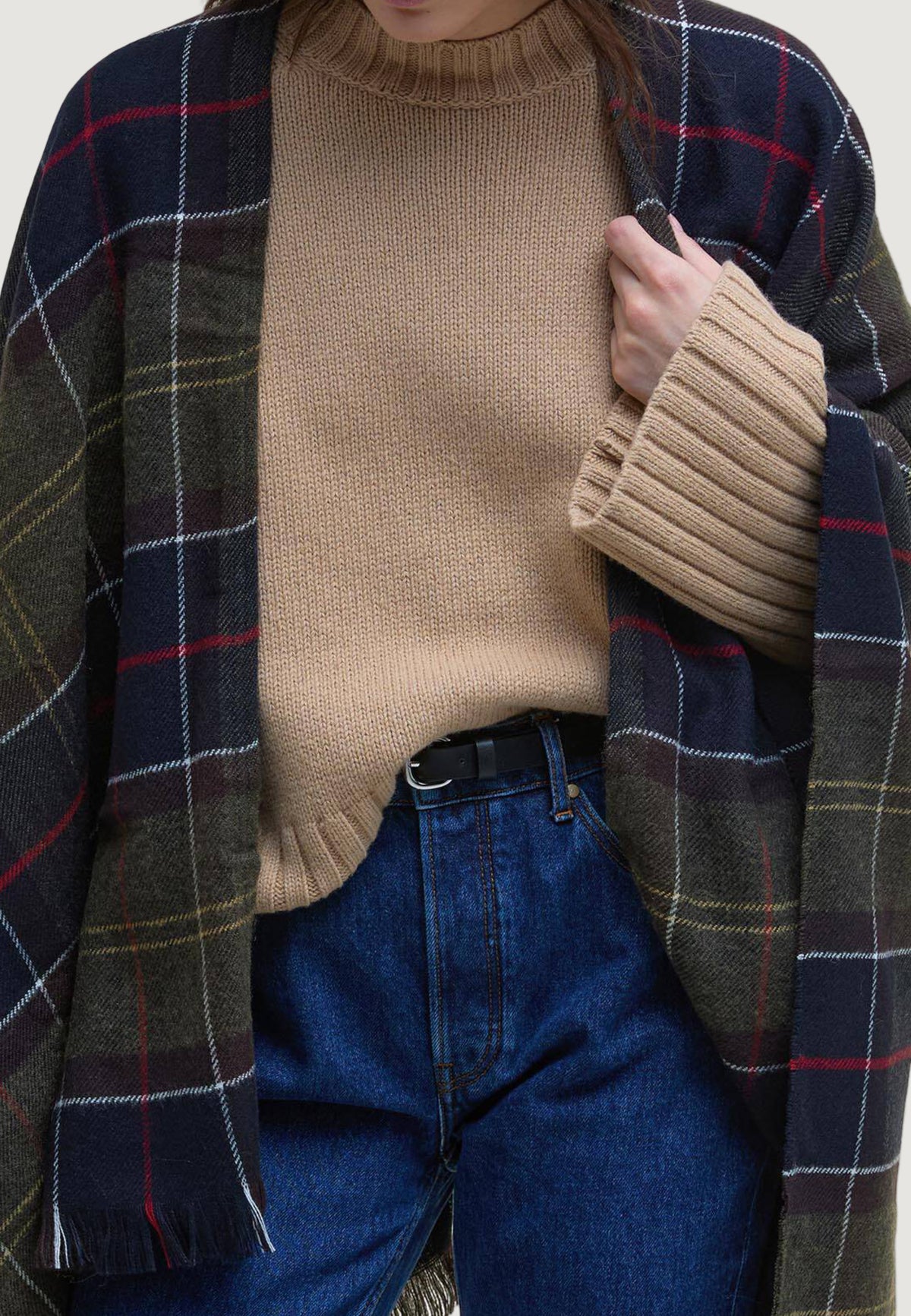 Mantella Barbour STAFFIN TARTAN SERAPE