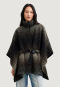 Mantella Desigual PONCHO_ALDAMA BELT