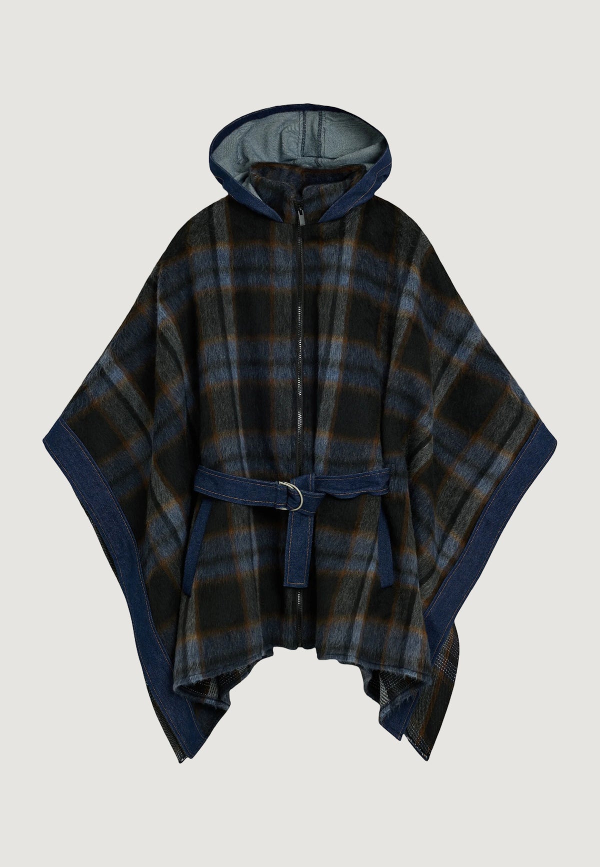 Mantella Desigual PONCHO_ALDAMA BELT DENIM