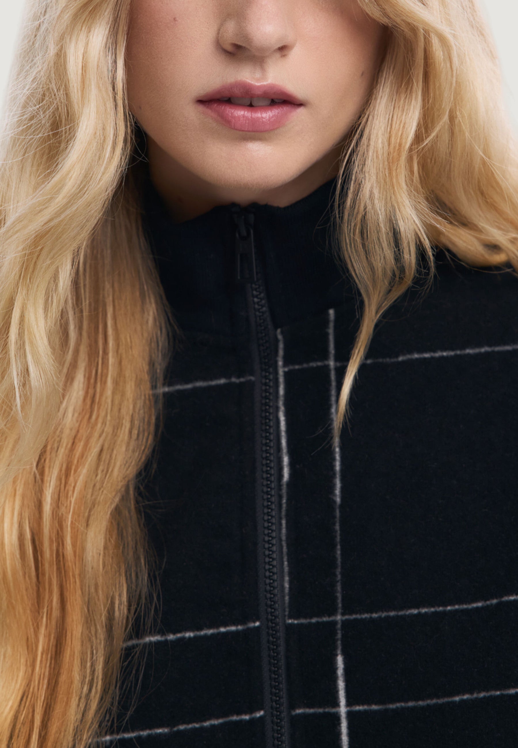 Hood Desigual PONCHO_CUADROS ALDAMA