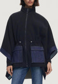 Mantella Desigual PONCHO_DENIM ALDAMA