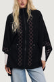 Hood Desigual PONCHO_EMBROIDERY ALDAMA