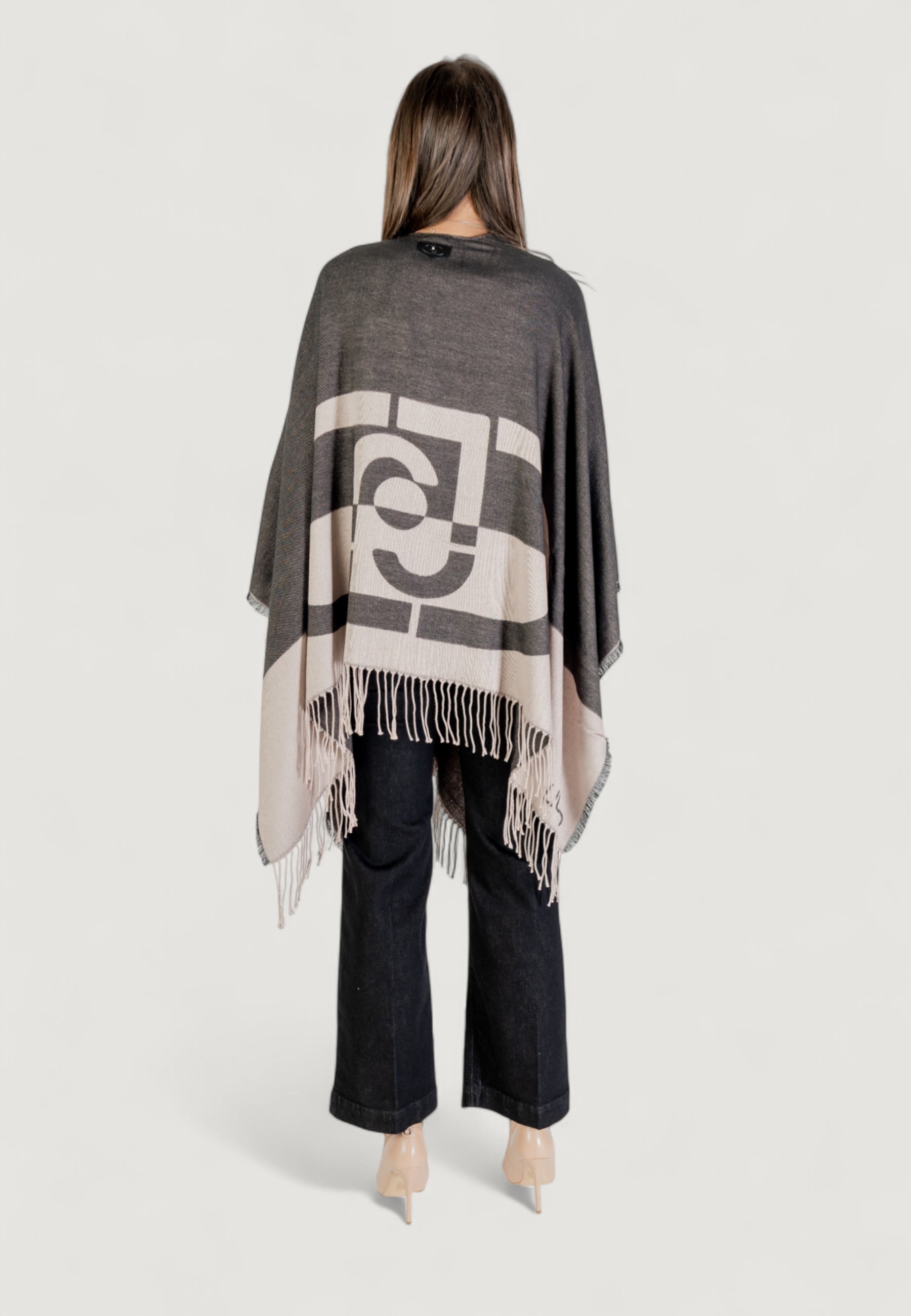Hood Liu-Jo PONCHO OVAL MONOGRAM