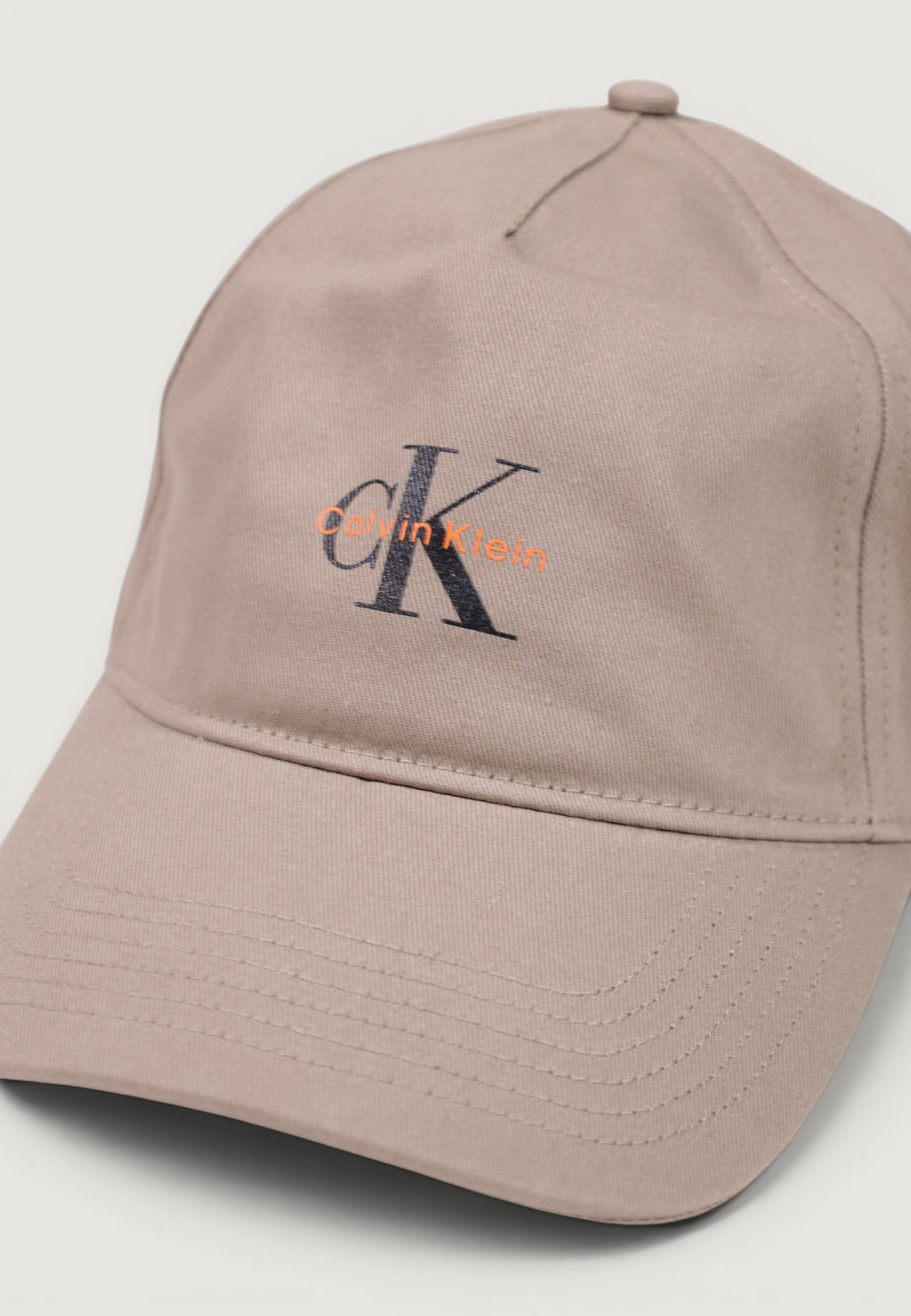 Cappello con visiera Calvin Klein MONOLOGO PRINTED BASEBALL CAP