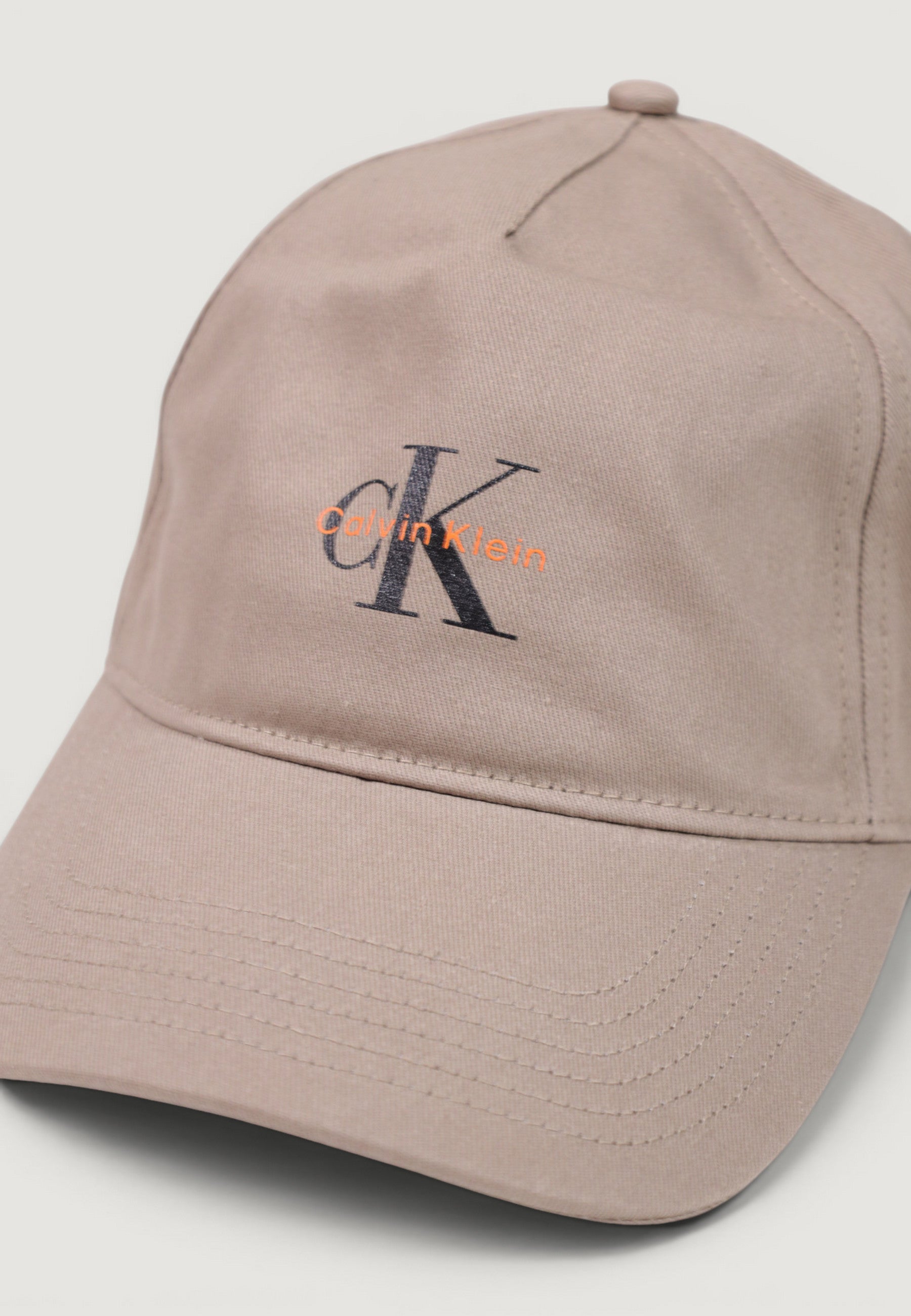 Cappello con visiera Calvin Klein MONOLOGO PRINTED BASEBALL CAP