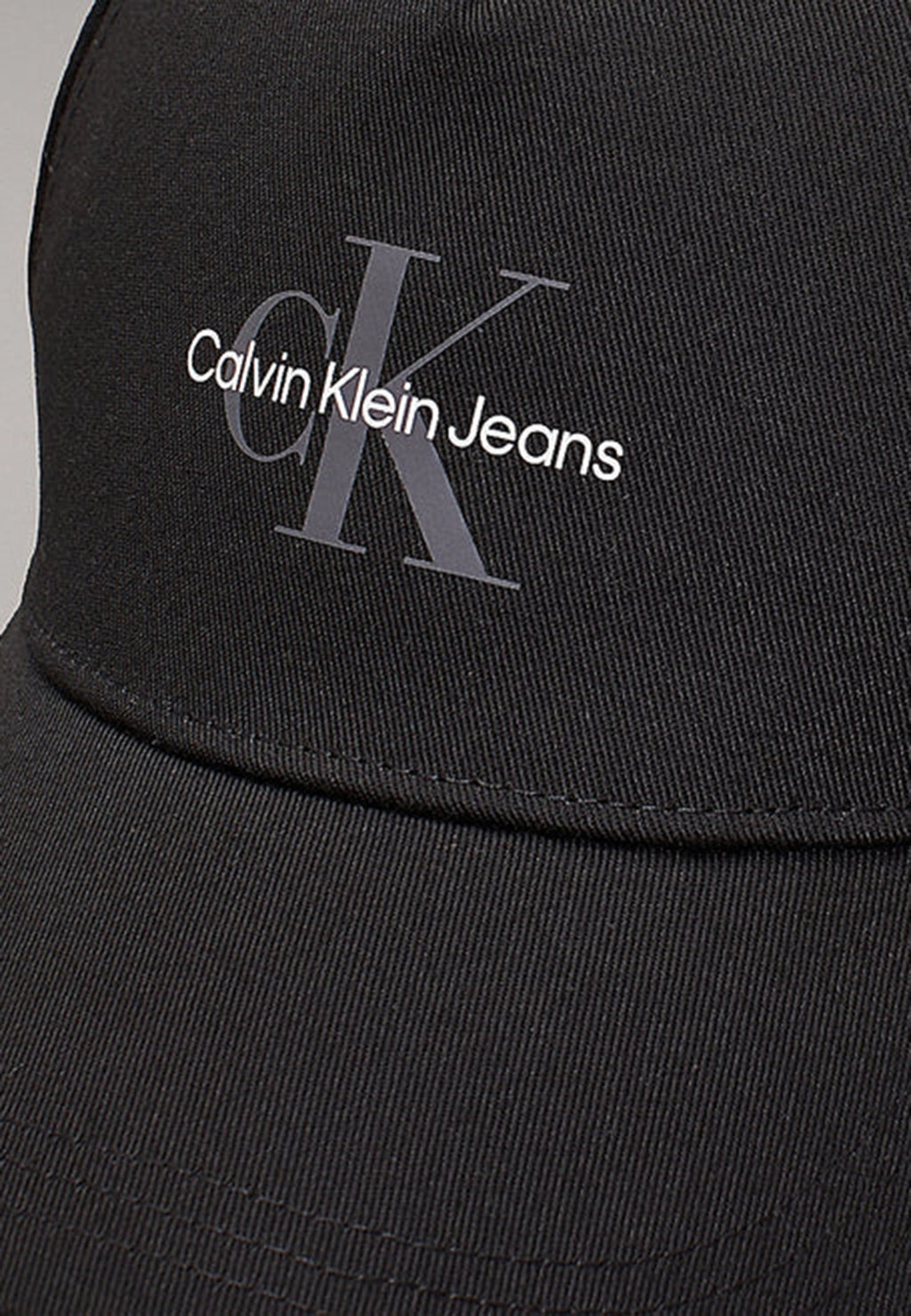 Cappello con visiera Calvin Klein Jeans MONOLOGO PRINT CAP WARM