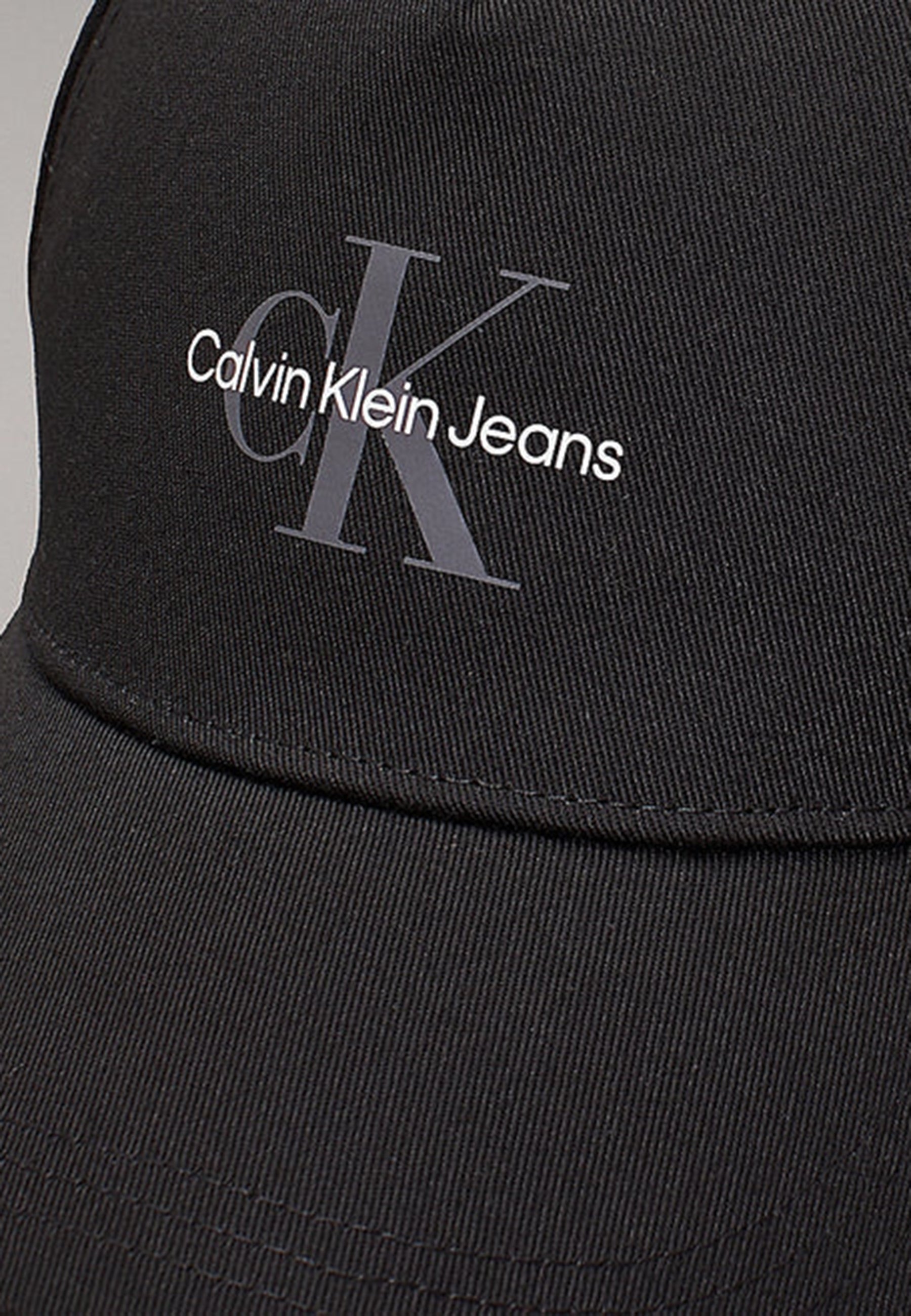 Cappello con visiera Calvin Klein Jeans MONOLOGO PRINT CAP WARM