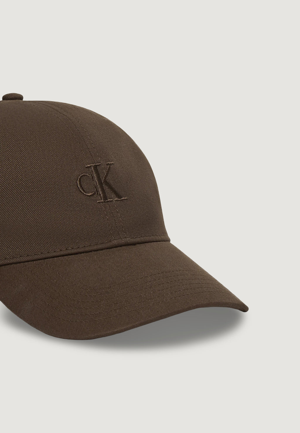 Cappello con visiera Calvin Klein MONOGRAM EMBROIDERY BASEBALL
