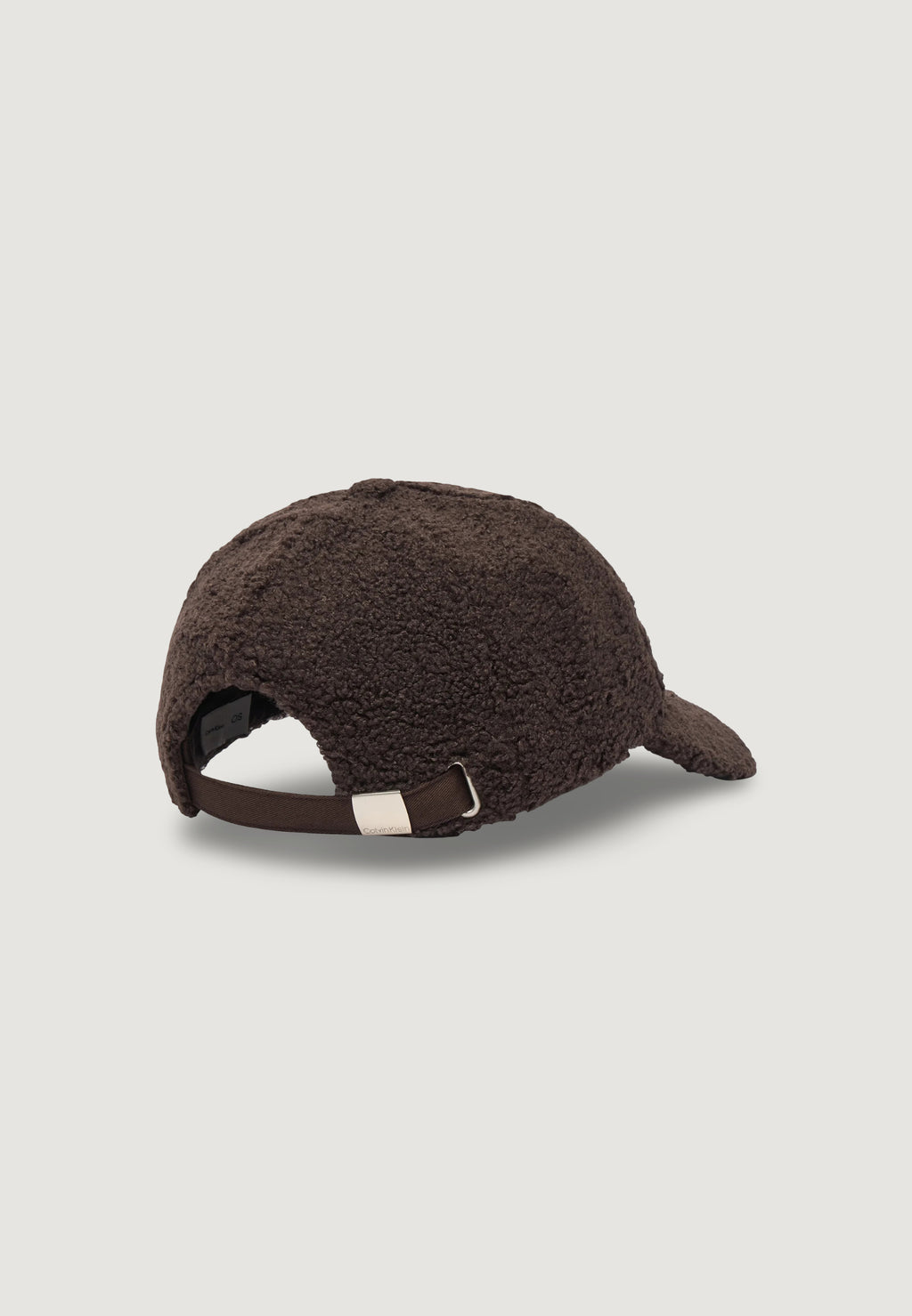 Cappello con visiera Calvin Klein ALL-OVER SHERPA W/ PATCH CAP