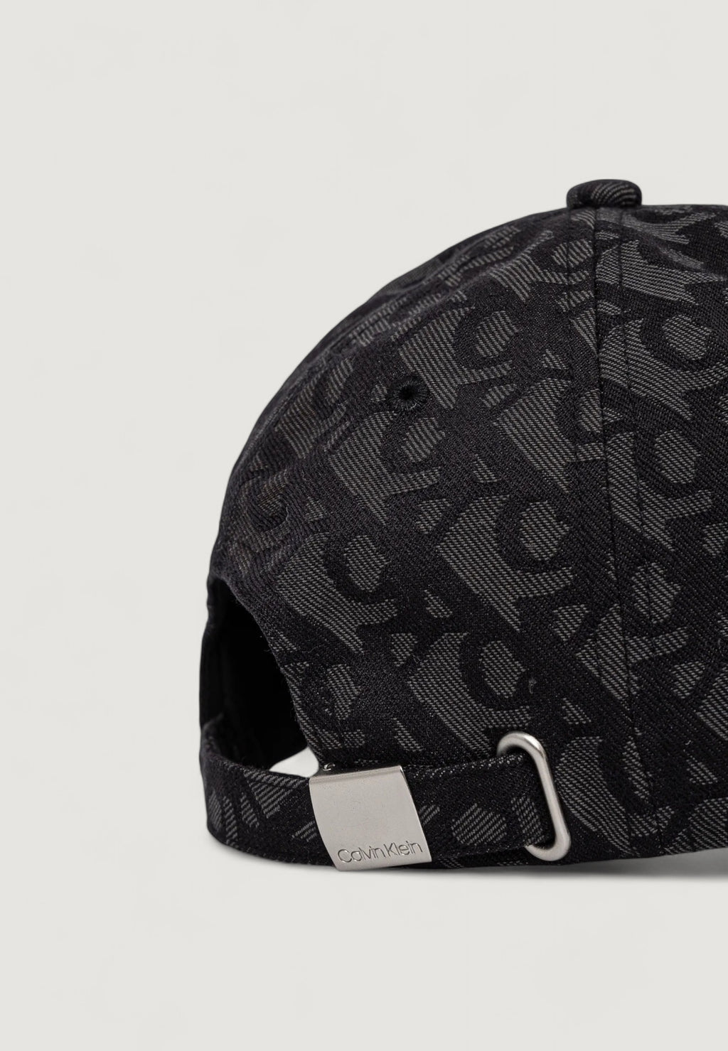 Cappello con visiera Calvin Klein LOGO JACQUARD BASEBALL CAP